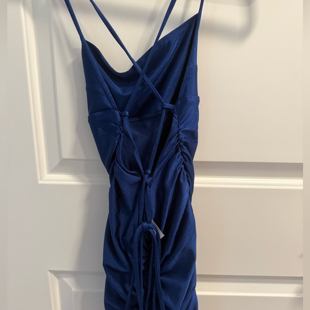 Lucy in the Sky Royal Blue Strappy Dress